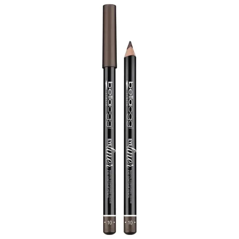 Bellaoggi Eye liner – creion pentru conturul ochilor nr. 10 maro — preț și oferte