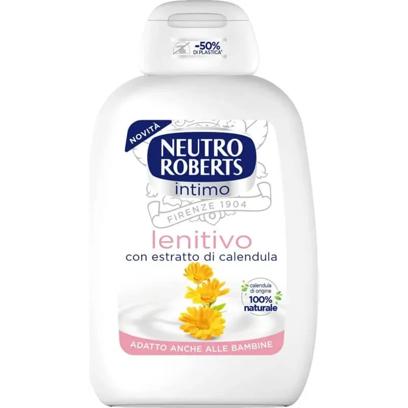 Neutro Roberts Lenitivo – gel de igienă intimă cu extract de calendula, 200 ml — preț și oferte