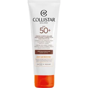 Collistar cremă solară SPF 50+ pentru corp, specială pentru pete, protecție foarte ridicată, 100 ml