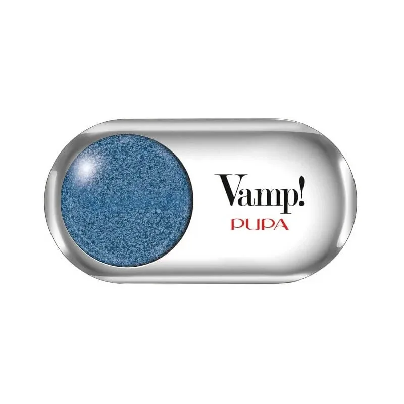 Pupa vamp! - fard de pleoape nr. 307 albastru denim metalizat — preț și oferte