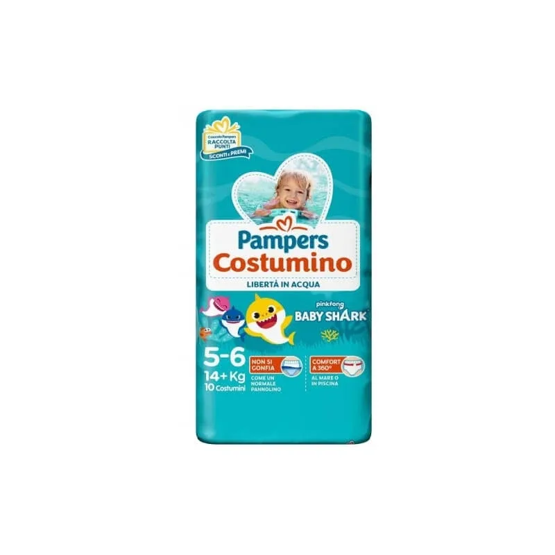 Pampers slip - 10 scutece  mărimea 5-6 (14+ kg) — preț și oferte