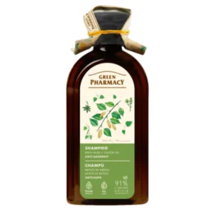 Sampon antimatreata cu Muguri de Mesteacan si Ulei de Ricin, Green Pharmacy | 350 ml