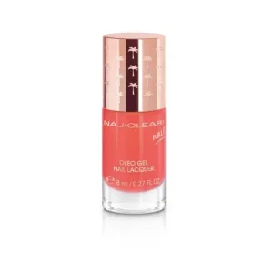 Naj Oleari Oleo gel nail lacquer – lac de unghii cu efect de gel nr. 36 – coral tropical