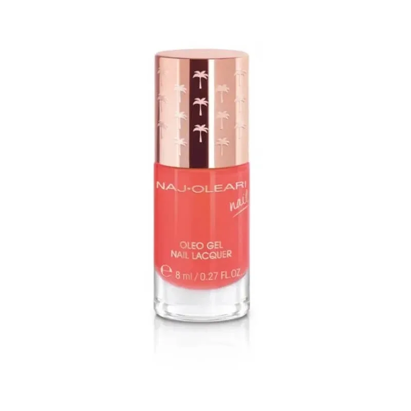 Naj Oleari Oleo gel nail lacquer – lac de unghii cu efect de gel nr. 36 – coral tropical — preț și oferte