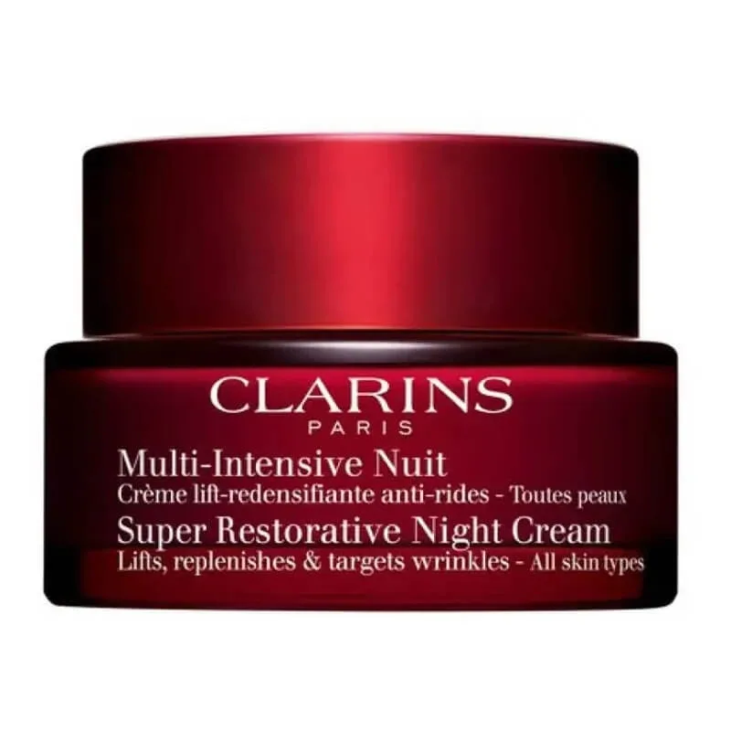 Clarins Multi-Intensive Nuit – cremă de noapte antirid pentru toate tipurile de piele, 50 ml — preț și oferte