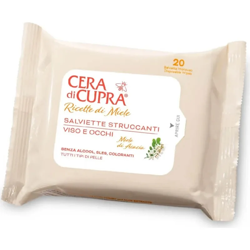 Ceară de cupra Rețetă de frumusețe – 20 de șervețele demachiante pentru față — preț și oferte