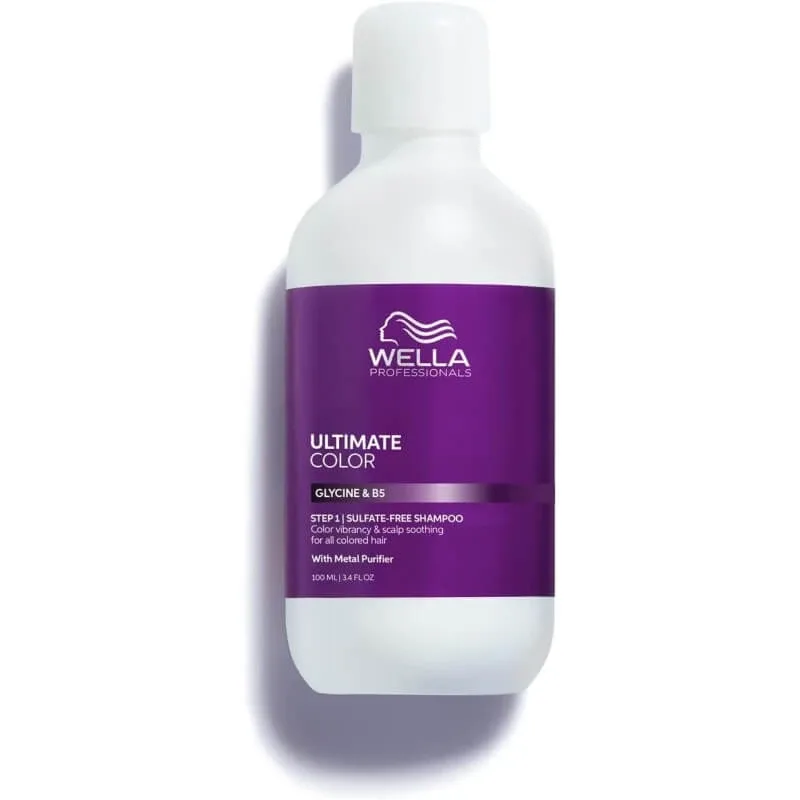 Wella Ultimate Color Step 1 – șampon protector și purificator pentru părul vopsit, 100 ml — preț și oferte