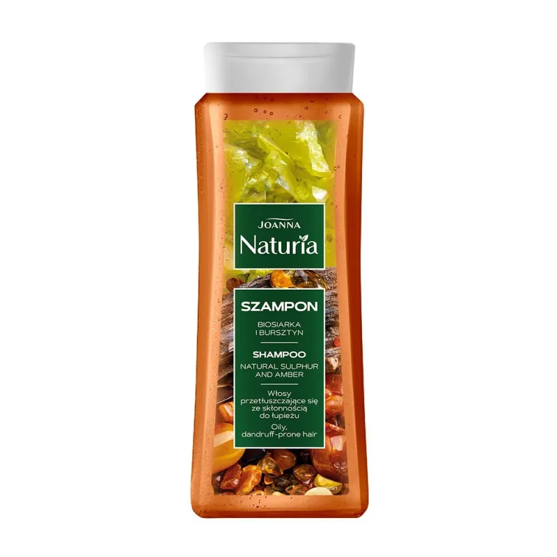 Sampon antimatreata pentru par gras cu Sulf si chihlimbar Naturia, Joanna | 500 ml JOANNA INFINITY — preț și oferte