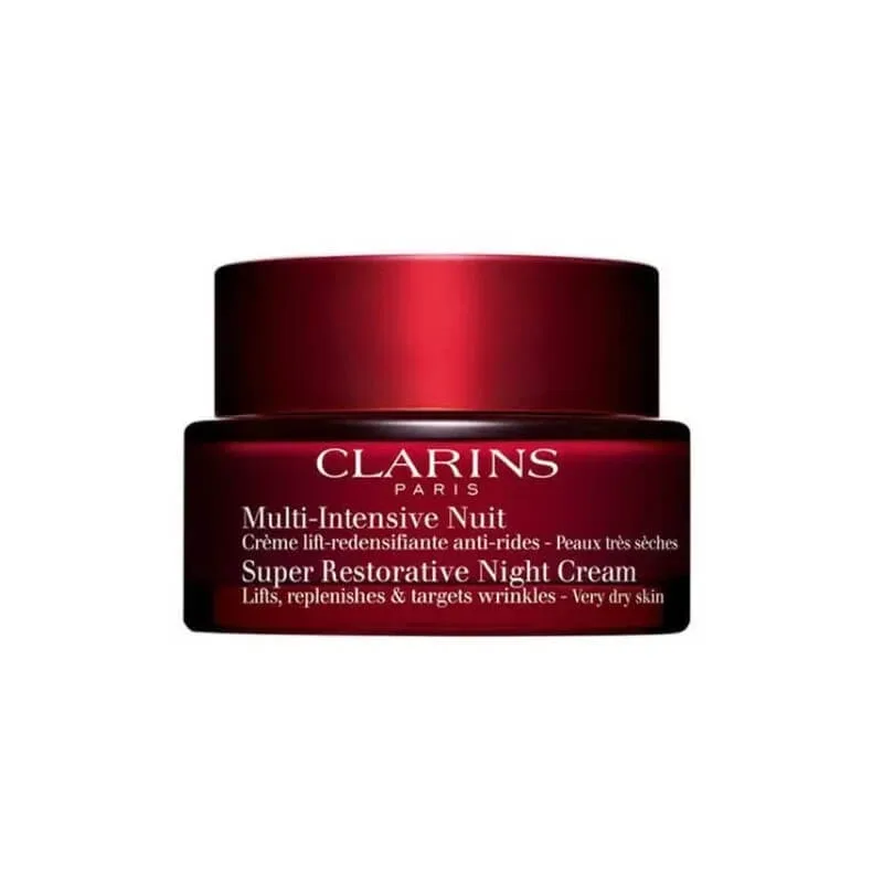 Clarins Multi-Intensive Nuit – cremă de noapte antirid pentru tenul uscat, 50 ml — preț și oferte