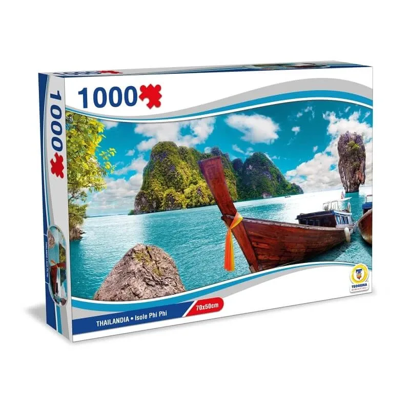 Teorema Puzzle Thailanda – Insulele Phi Phi, 1000 de piese, 70x50 cm — preț și oferte