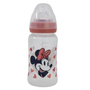 Stor Disney Baby Minnie – biberon anticolică 0 luni+, tetină din silicon, 240 ml