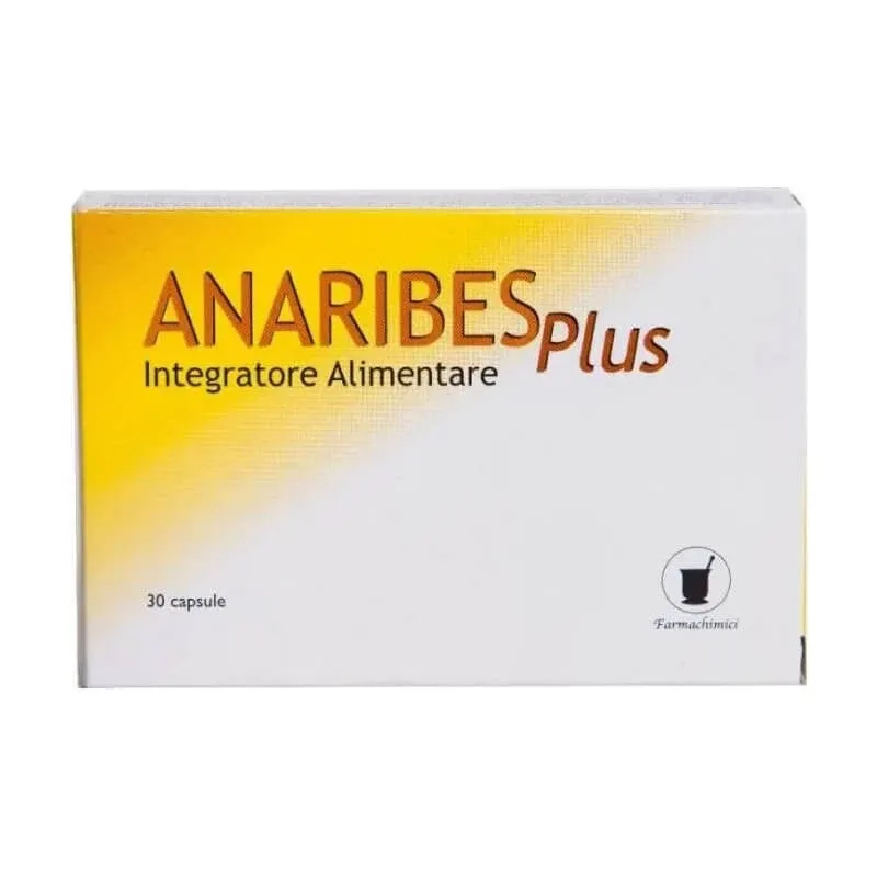 Anaribes plus 30 capsule – supliment alimentar pentru piele — preț și oferte