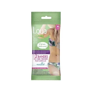 Loua Naturals maillant – 12 benzi de epilare pentru zona inghinală