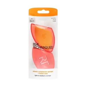 Real Techniques Miracle Complexion Sponge – burete + husă de călătorie