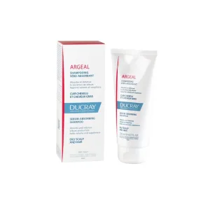 Sampon Crema sebo-absorbant pentru par gras Ducray Argeal, Pierre Fabre | 200 ml
