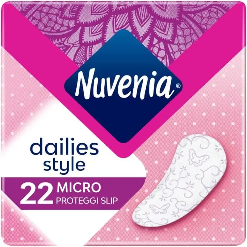 Nuvenia Dailies Style – 22 de protecții zilnice micro — preț și oferte