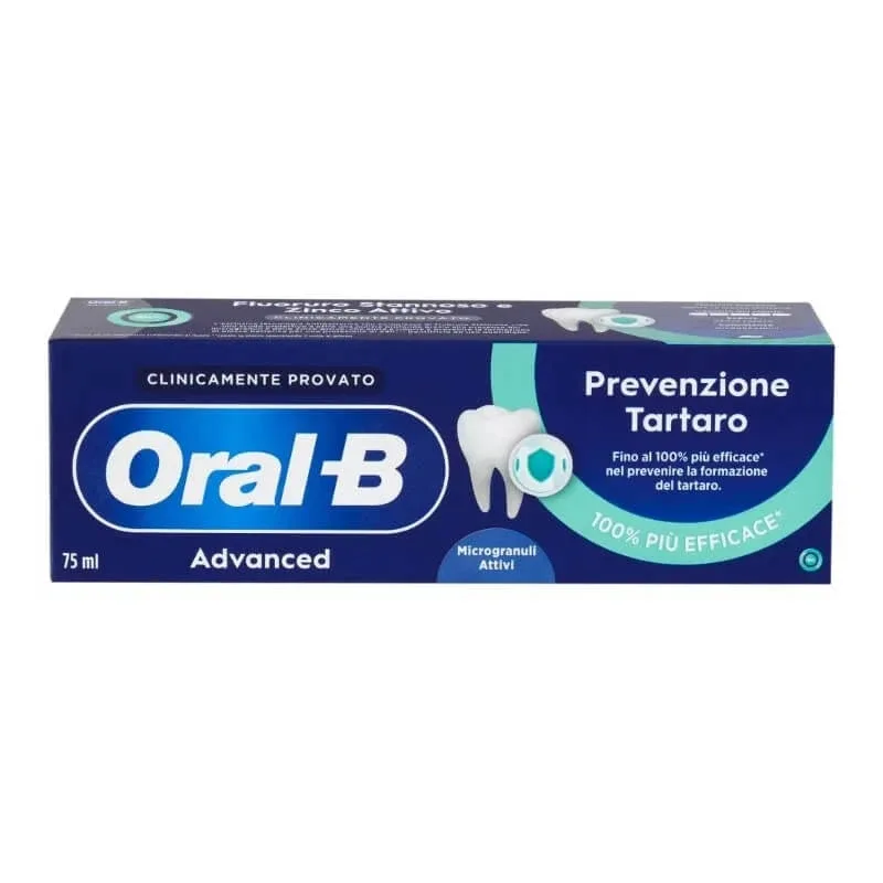 Oral-B Advanced Prevenire a tartrului – pastă de dinți pentru uz zilnic, 75 ml — preț și oferte