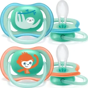 Avent suzete Ultra Air 18 luni+ - pachet cu 2 suzete, culoare neutră