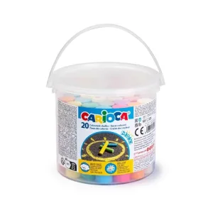 Carioca Gessi maxi – 20 de creioane colorate maxi care nu lasă praf – culori asortate