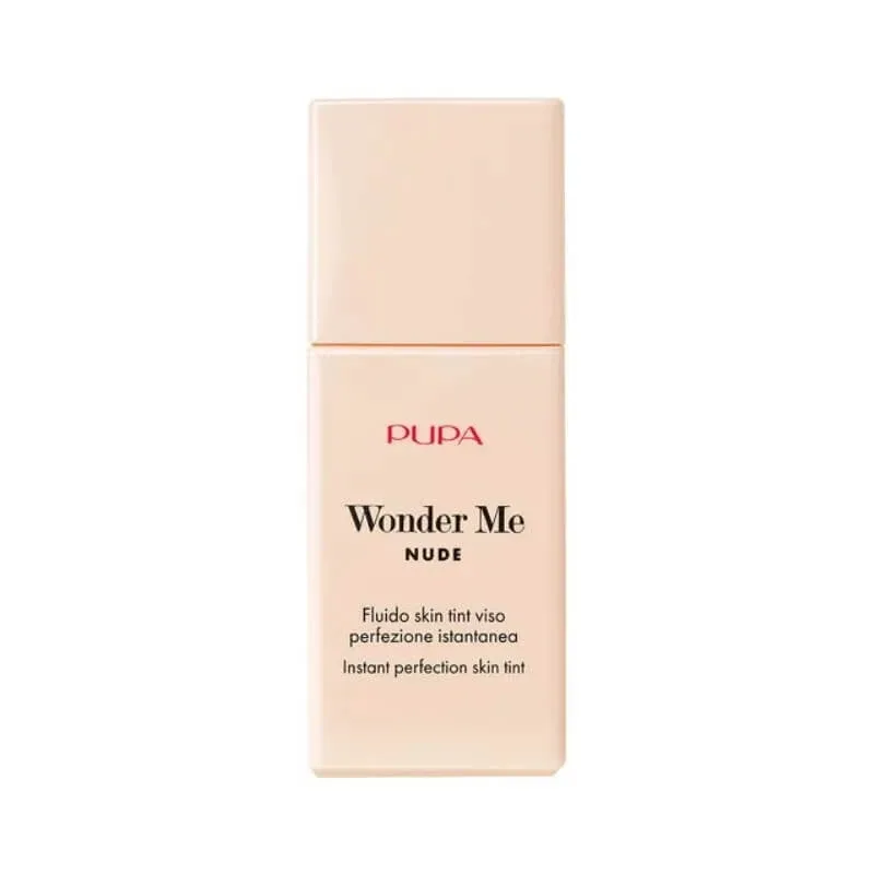 Pupa Wonder Me Nude Fluid pentru față Skin Tint – perfecțiune instantanee – nr. 040 Hazelnut — preț și oferte
