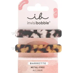 Invisibobble Barrette – agrafe de păr decorate – havana mama