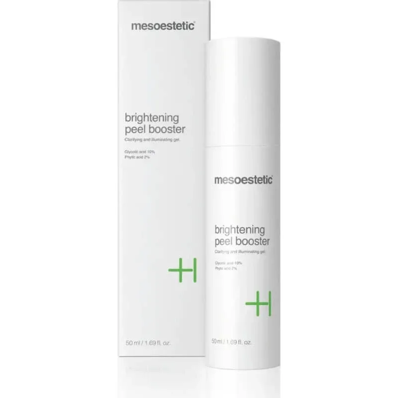 Mesoestetic Brightening Peel Booster – gel împotriva hiperpigmentării, 50 ml — preț și oferte