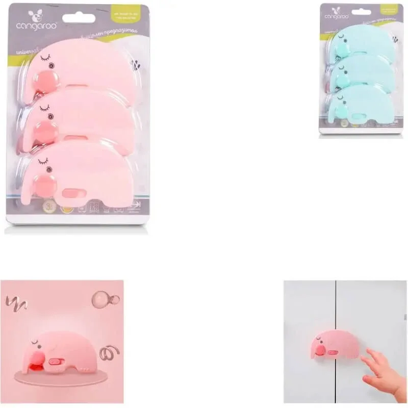 Cangaroo Henry – protecție pentru sertare și dulapuri – roz — preț și oferte