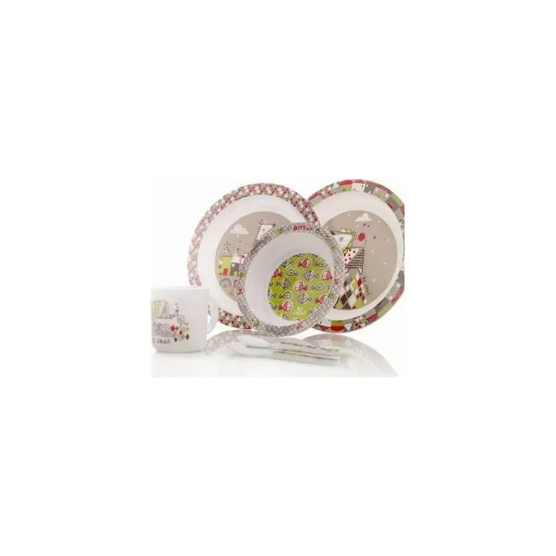 Set de tacâmuri din melamină Jane, 6 piese — preț și oferte