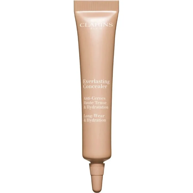 Clarins Everlasting Concealer – corector cu fixare puternică și hidratare, nr. 02 light medium — preț și oferte
