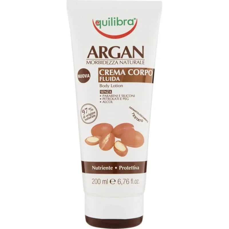 Equilibra argan – cremă fluidă pentru corp 200 ml — preț și oferte