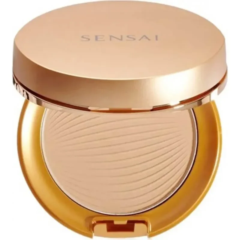 Kanebo Sensai Silky Bronze Natural Veil Compact SPF 20 – fond de ten – nr. SC02 Natural — preț și oferte