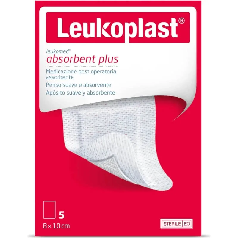 Essity – pansament postoperator din material non-țesut Leukomed – 5 plasturi de 8 x 10 cm — preț și oferte