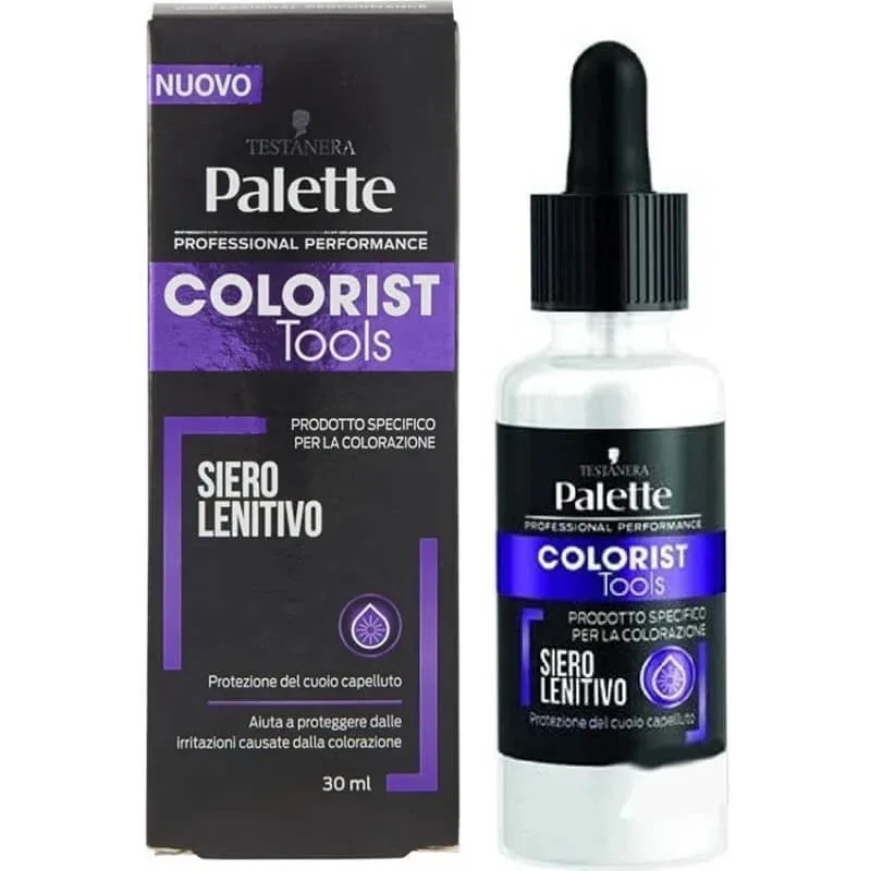 Palette Colorist tools - ser calmant special pentru vopsirea părului, 30 ml — preț și oferte