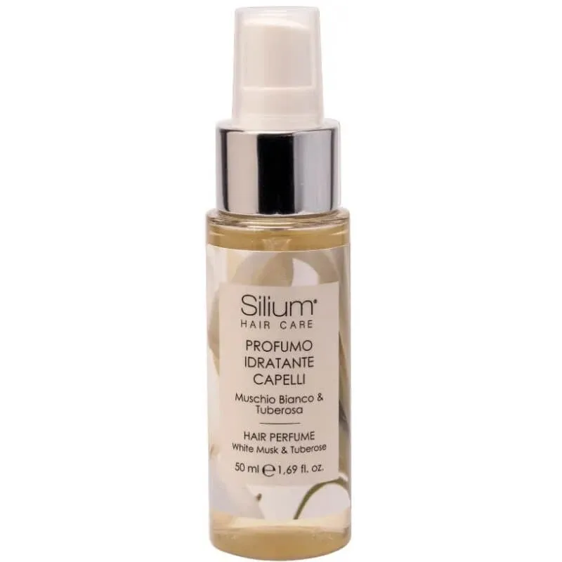 Silium Muschio bianco e tuberosa – parfum hidratant pentru păr, 50 ml — preț și oferte