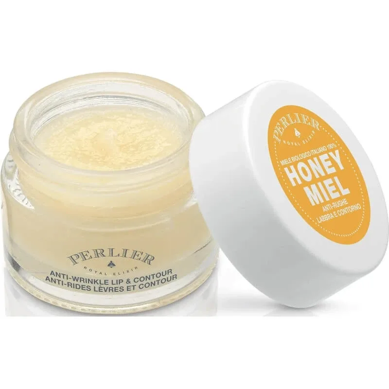 Perlier Honey miel – cremă antirid pentru buze și zona din jurul buzelor, cu miere, 15 ml — preț și oferte