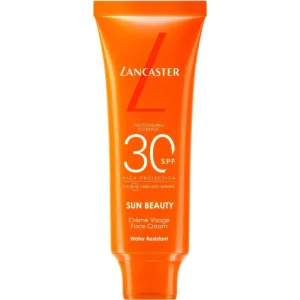 Lancaster Cremă solară pentru față SPF 30, cu efect de bronzare, Sun Beauty, protecție ridicată, 50 ml