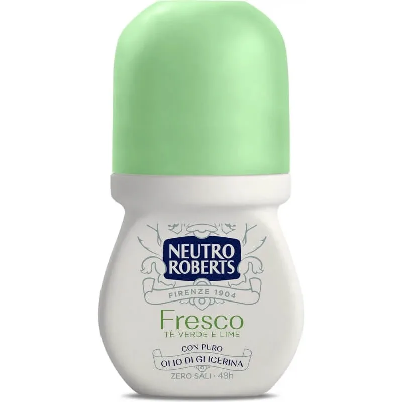 Neutro Roberts Fresco ceai verde și lămâie verde – deodorant roll-on 50 ml — preț și oferte