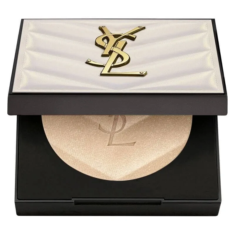 Yves Saint Laurent All Hours Hyper Luminize – pudră iluminatoare versatilă nr. 02 Hypnotic Honey — preț și oferte