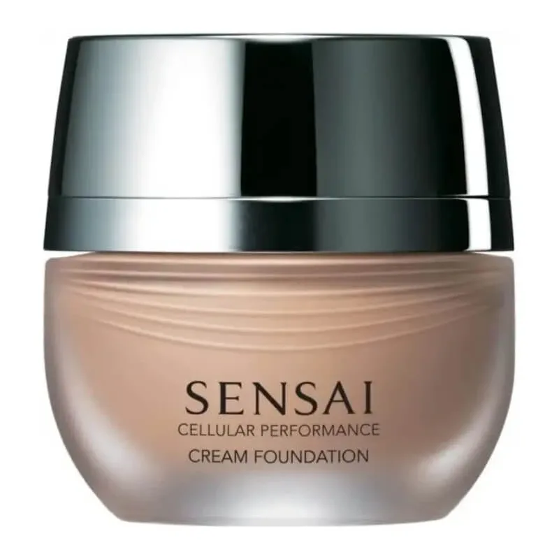 Kanebo Sensai cremă de fond de ten SPF 15 – fond de ten anti-îmbătrânire – nr. CF25 Topaz Beige — preț și oferte