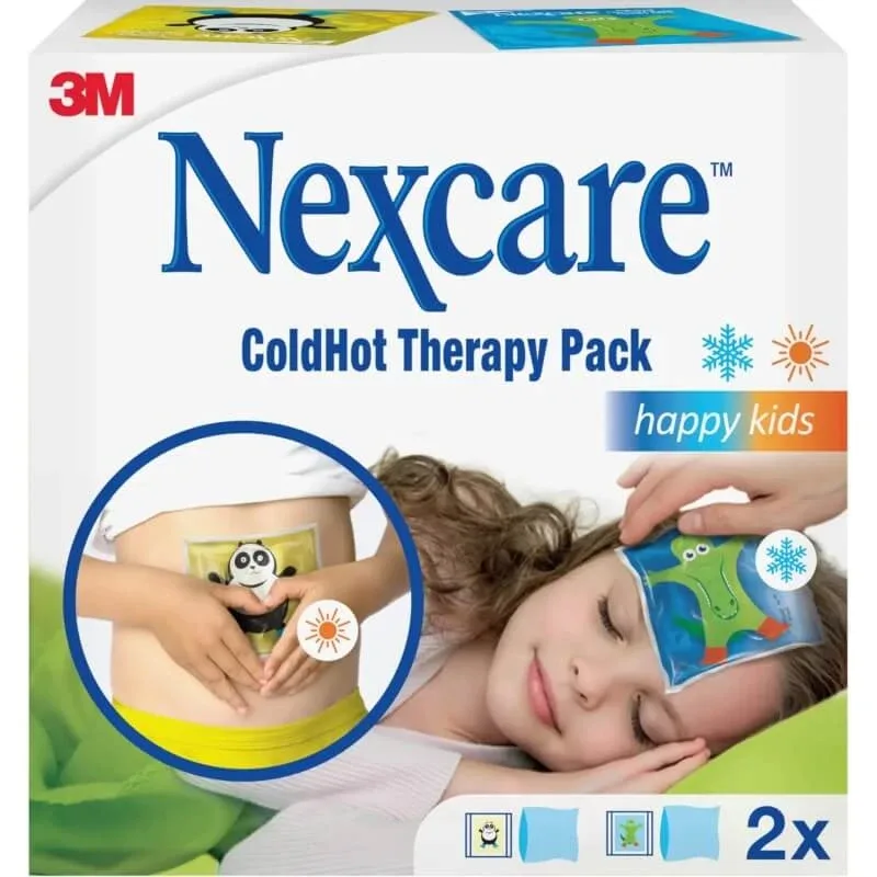 Nexcare coldhot therapy pack happy kids – 2 perne pentru terapie cu căldură/frig — preț și oferte