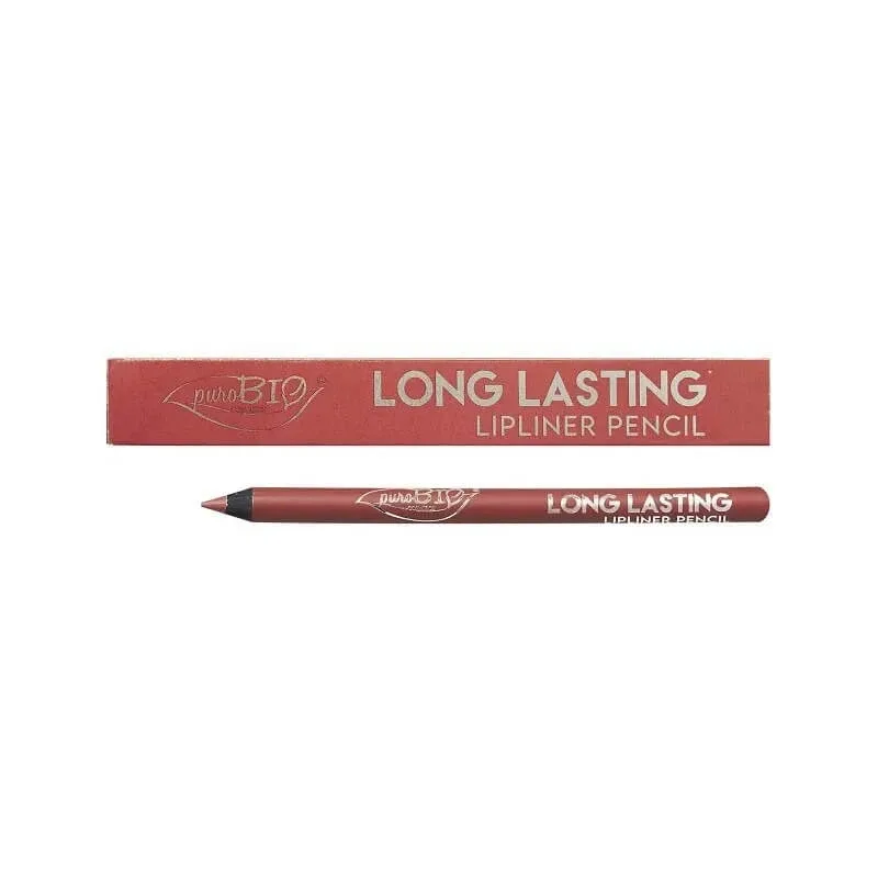 Creion de contur pentru buze Purobio Long Lasting – nr. 08L, nuanță nude caldă — preț și oferte