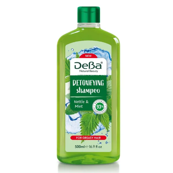 Sampon detoxifiant pentru par gras DEBA NATURAL BEAUTY, Rubella | 500 ml RUBELLA INFINITY — preț și oferte