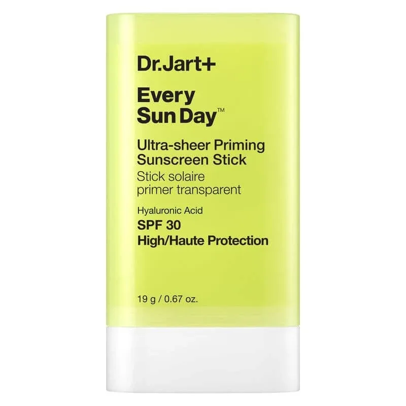 Dr.jart+ Cremă solară pentru față 30 Every Sun Day Ultra-Sheer Priming Sunscreen Stick, protecție ridicată, 19 g — preț și oferte