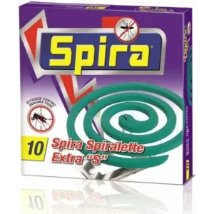 Spira Spiralette extra – spirale anti-țânțari, pachet de 10 spirale