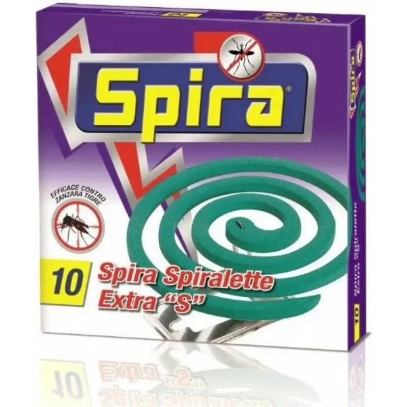Spira Spiralette extra – spirale anti-țânțari, pachet de 10 spirale — preț și oferte