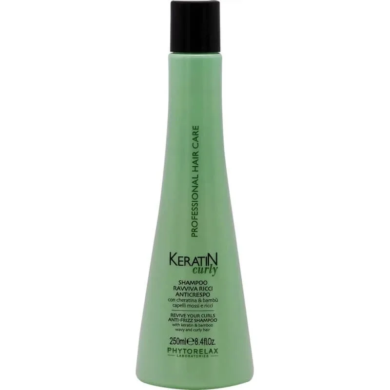 Phytorelax Keratin curly – șampon pentru revigorarea buclelor și combaterea părului creț, 250 ml — preț și oferte