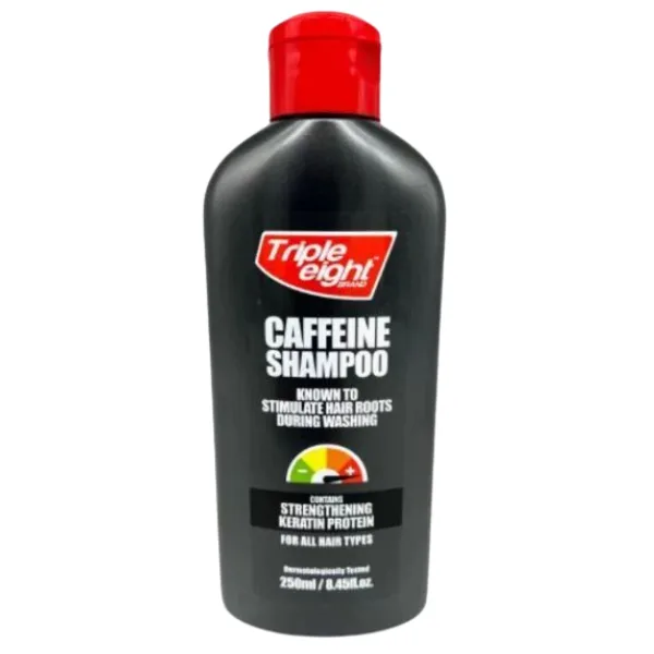 Sampon energizant cu cofeina Triple Eight, Elina Med | 250 ml ELINA MED INFINITY — preț și oferte