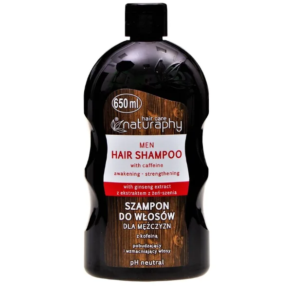 Sampon fortifiant cu Cafeina si Ginseng Naturaphy Men, Blux | 650 ml BLUX COSMETICS INFINITY — preț și oferte