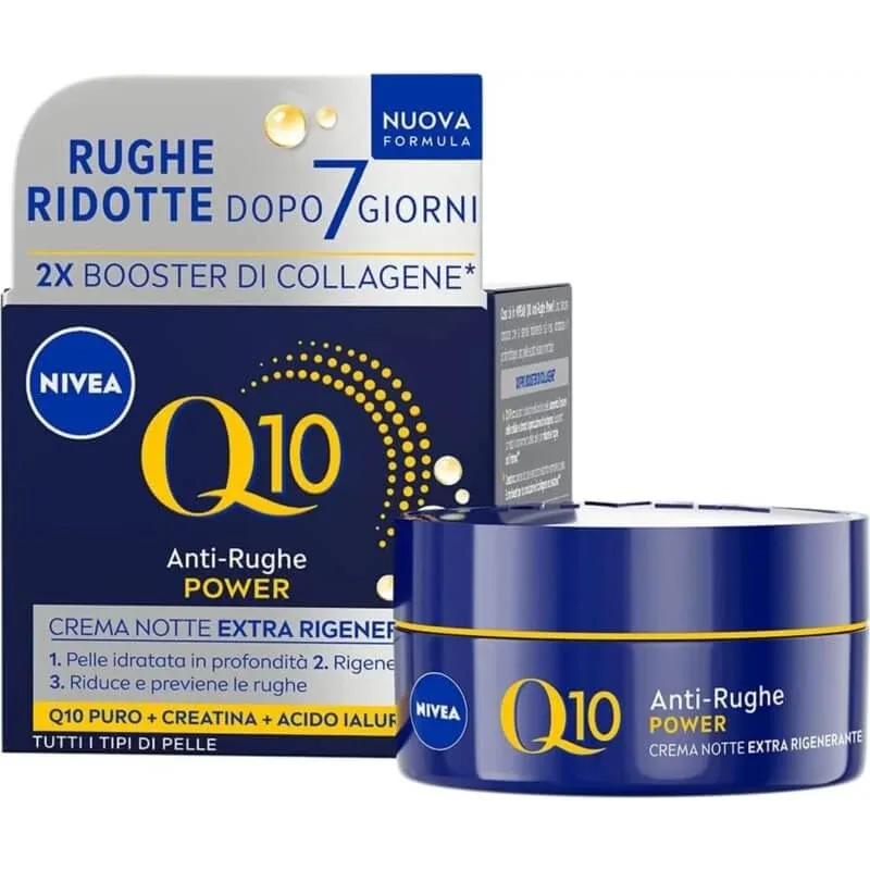 Nivea Q10 Anti-Rid Power – cremă de noapte extra regenerantă 50 ml — preț și oferte