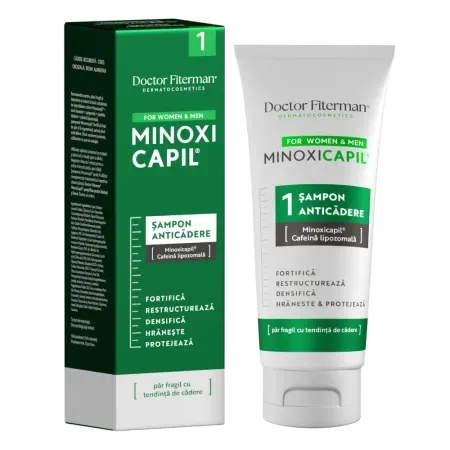 Sampon Herbal Anticadere Minoxicapil, Dr. Fiterman | 200 ml FITERMAN PHARMA — preț și oferte